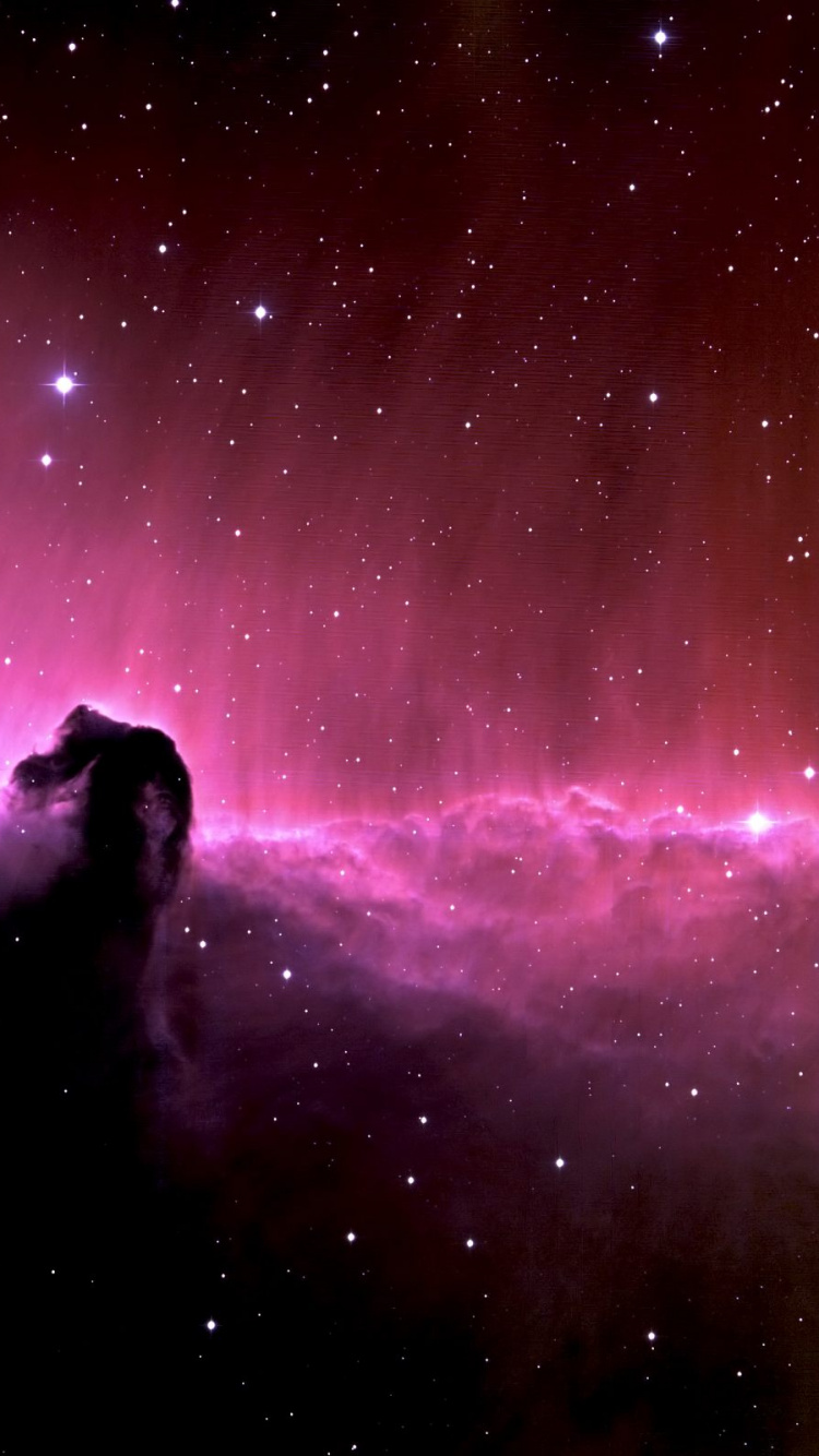 Обои туманность, атмосфера, космическое пространство, астрономический объект, космос в разрешении 750x1334