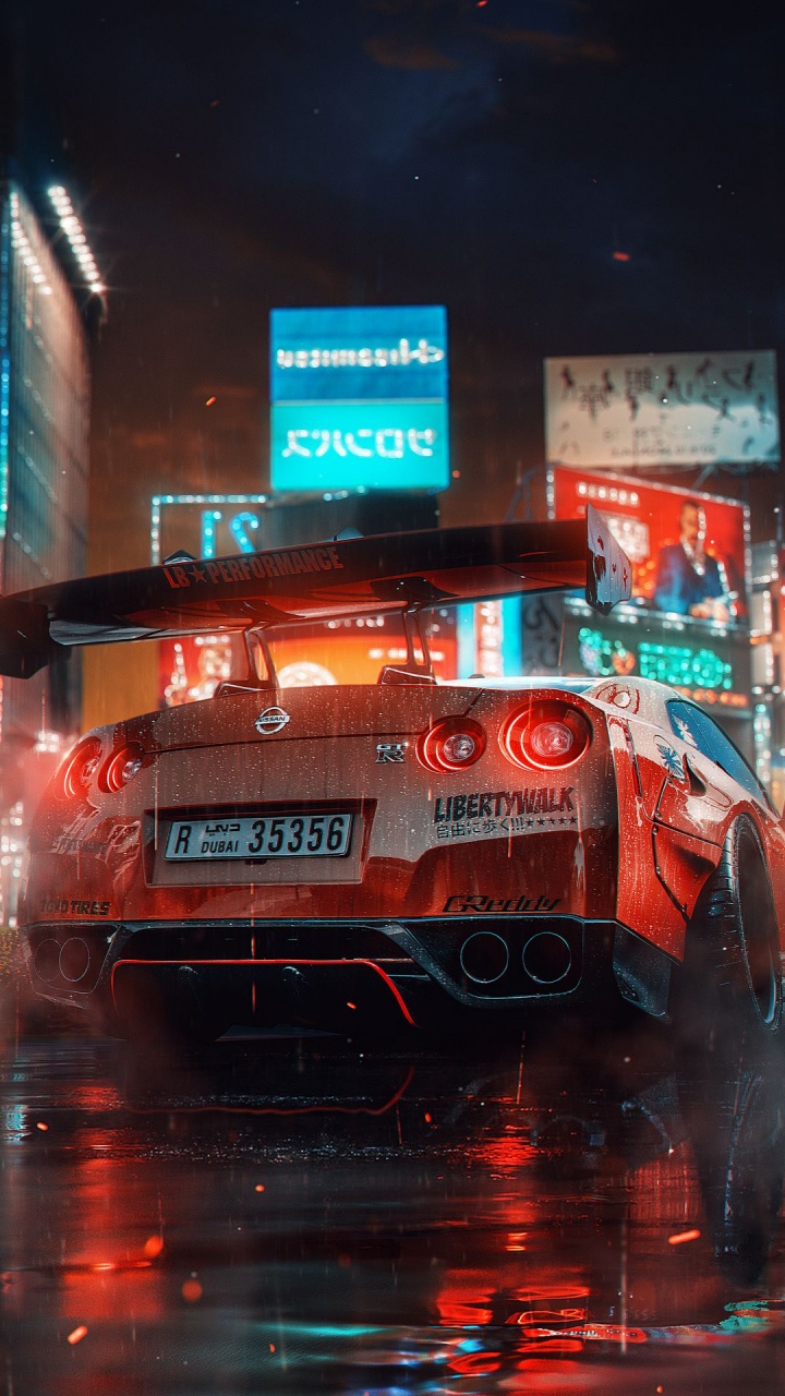 Обои легковые автомобили, nissan skyline gt r, Ниссан, спорткар, колесо в разрешении 720x1280