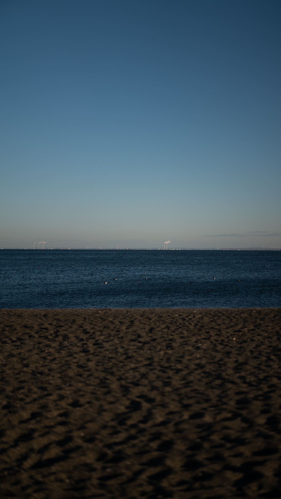 Обои горизонт, волна, вода, небо, пляж в разрешении 1080x1920