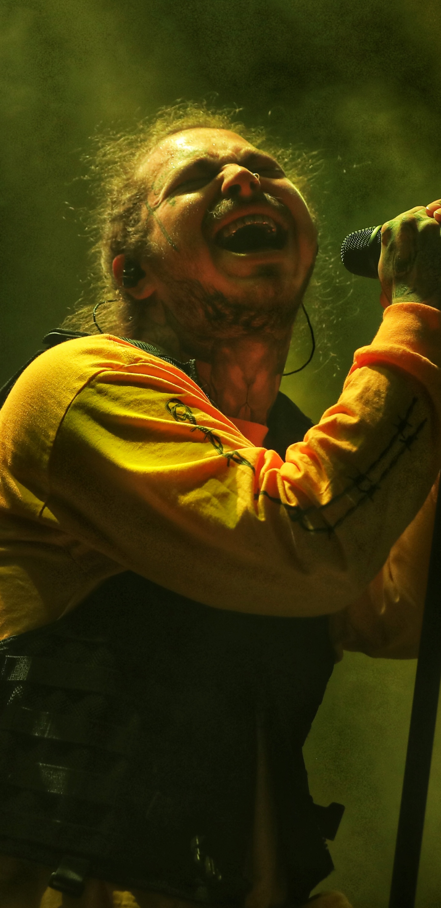 Обои Представление, развлечение, зеленый, театральное искусство, желтый в разрешении 1440x2960