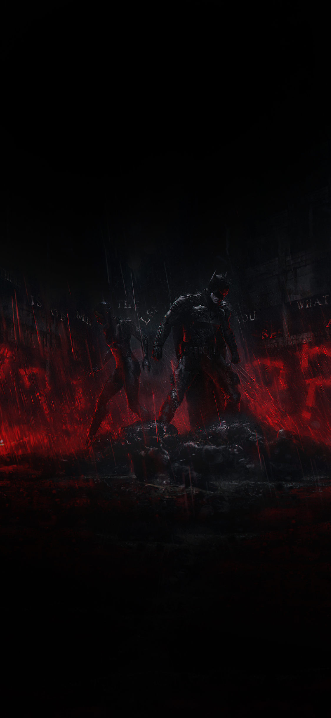 Обои темнота, Популярные, лава, вентиляционные щели, огонь в разрешении 1125x2436