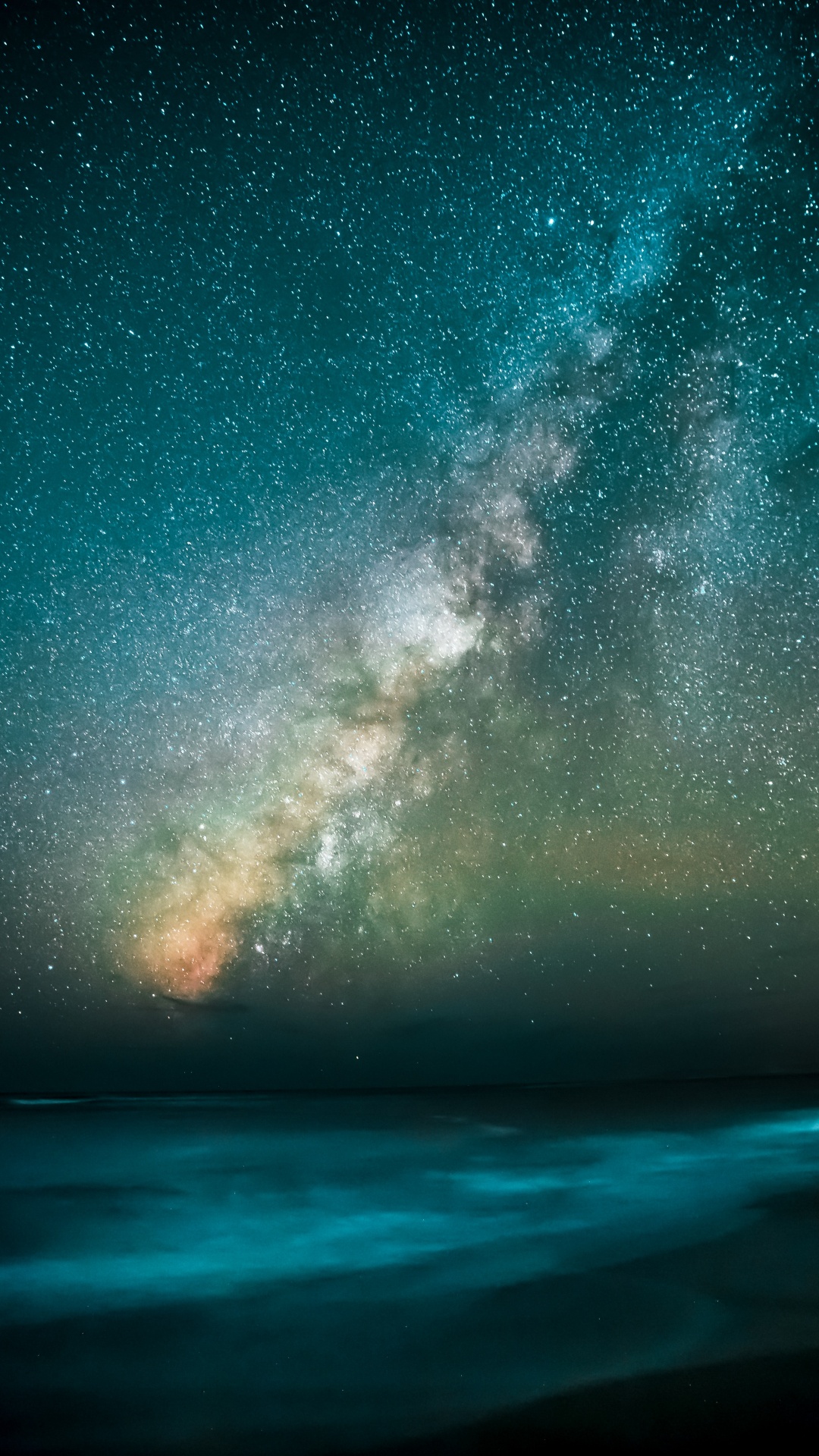 Обои человек ищет млечный путь, Млечный Путь, земля, Галактика, звезда в разрешении 1080x1920