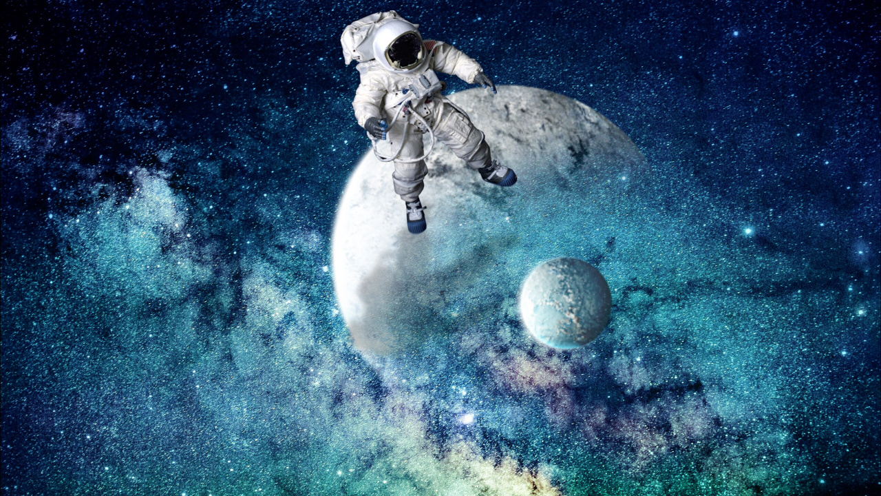 Обои Млечный Путь, звезда, космическое пространство, космос, атмосфера в разрешении 1280x720