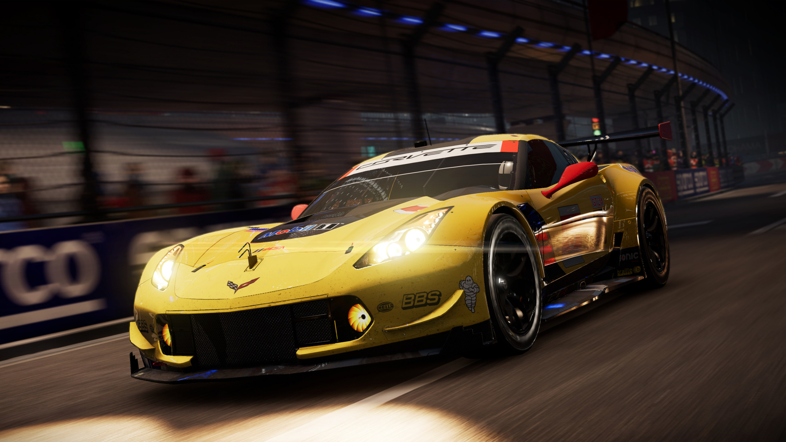 Обои компания Codemasters, playstation 4, xbox one, авто, спорткар в разрешении 2560x1440