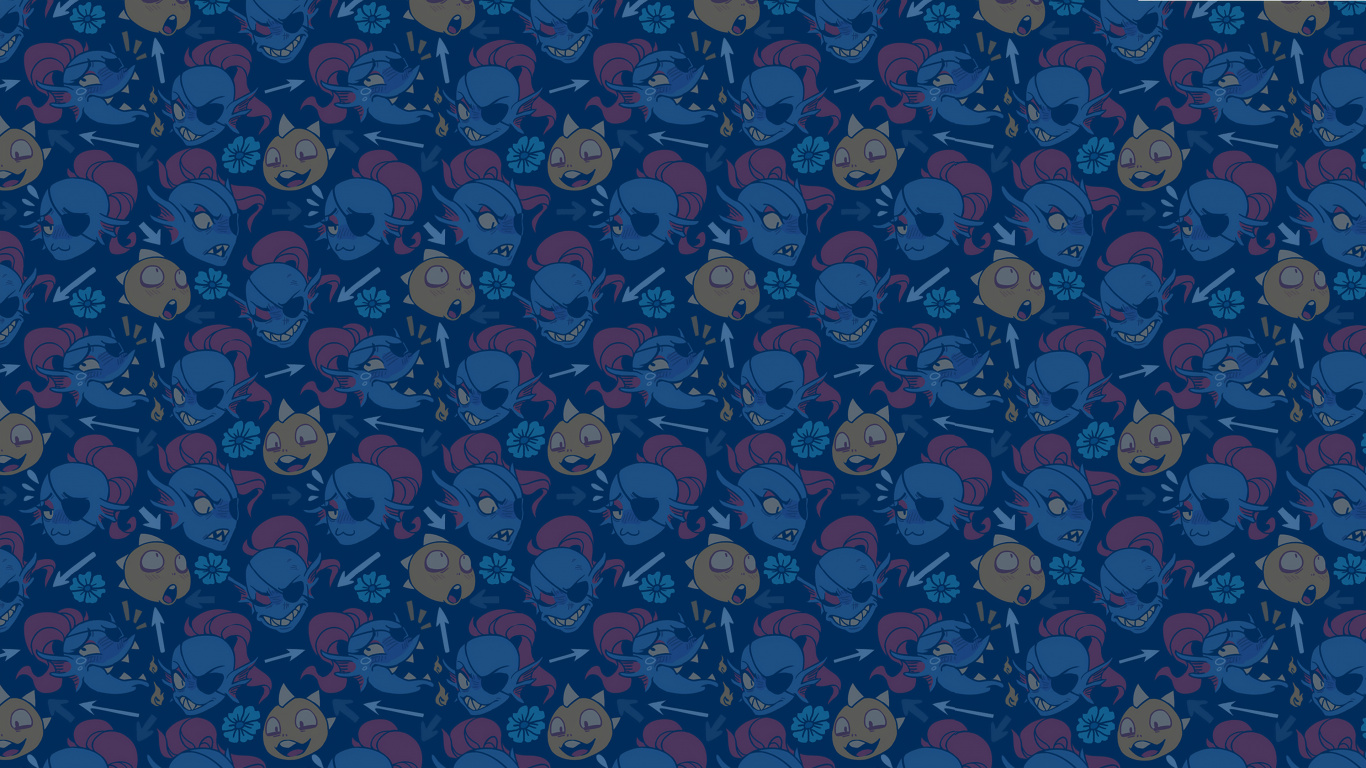 Обои Undertale, абстрактное искусство, арт, цифровое искусство, дизайн HD  ready бесплатно, заставка 1366x768 - скачать картинки и фото