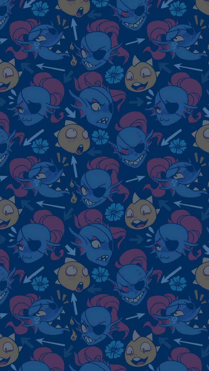 Обои Undertale, абстрактное искусство, арт, цифровое искусство, дизайн в разрешении 720x1280