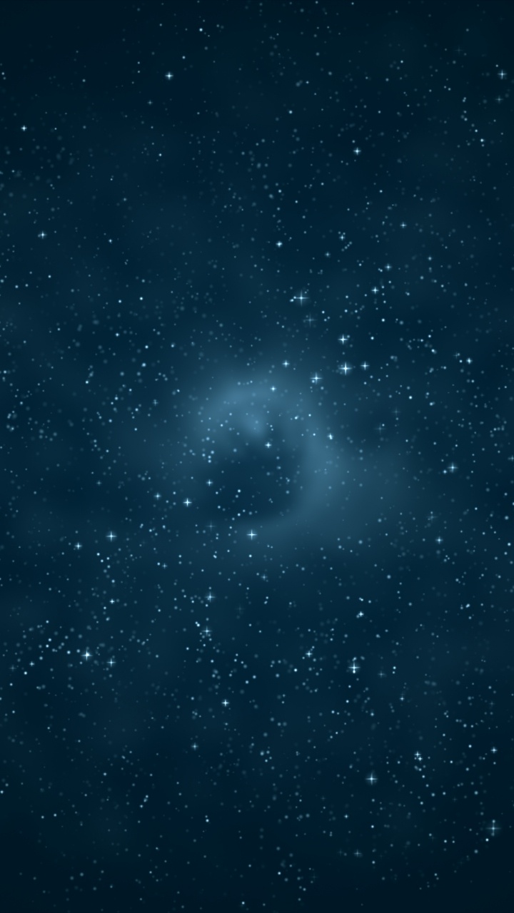 Обои синий, черный, атмосфера, астрономический объект, ночь в разрешении 720x1280