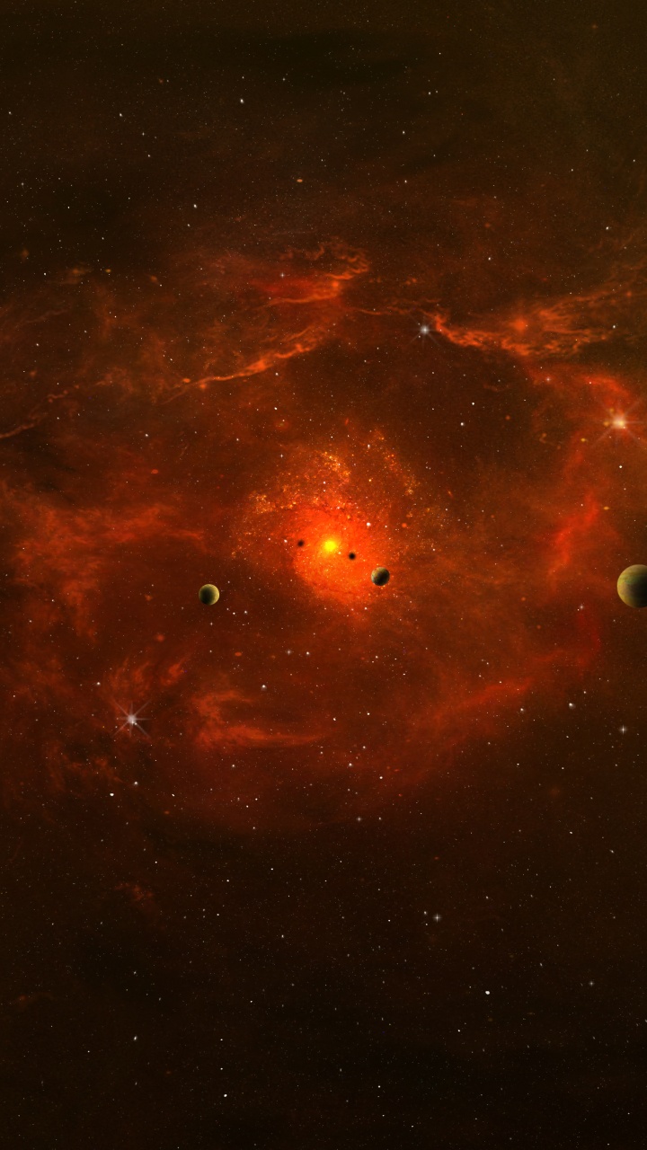 Обои космос, астрономический объект, космическое пространство, Астрономия, туманность в разрешении 720x1280