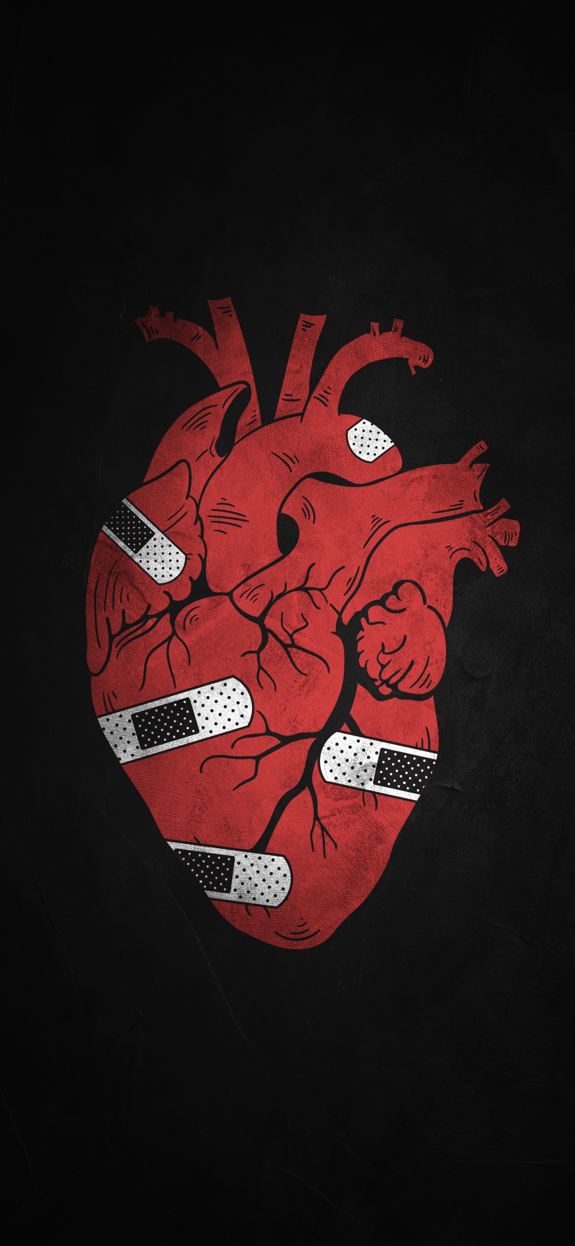 Обои арт, рисование, мультфильм, жест, искусство в разрешении 1125x2436