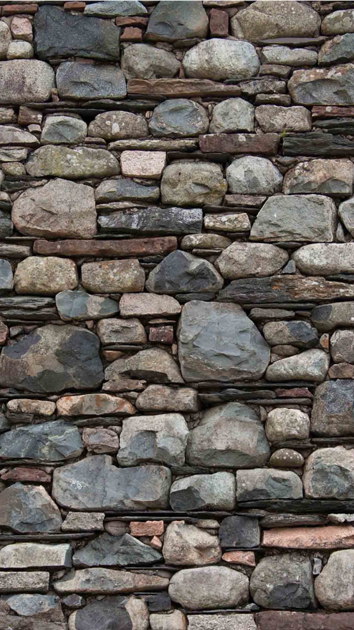 Обои каменная стена, стена, рок, кирпич, подпорная стенка в разрешении 720x1280