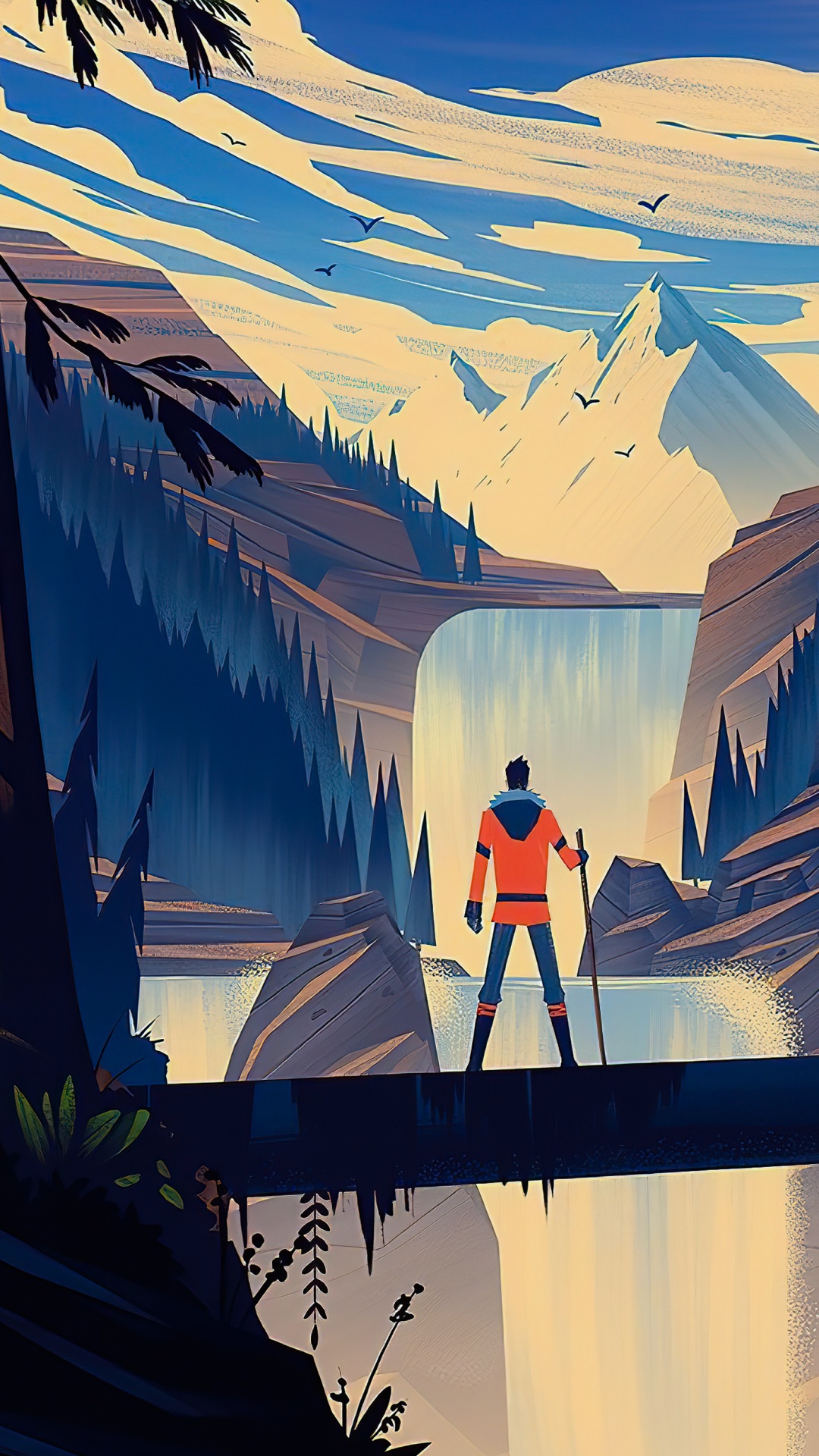 Обои Абир Сурав, визуальное искусство, иллюстрация, дизайн, арт в разрешении 1080x1920