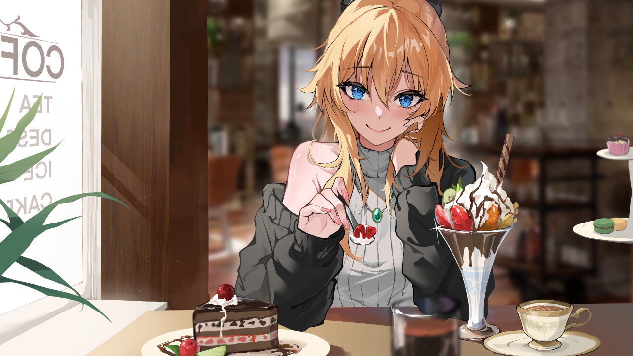 Обои Жан Геншин Impact Live, Геншин удар, джинсы, Ганнхильд, Нингуан в разрешении 1280x720