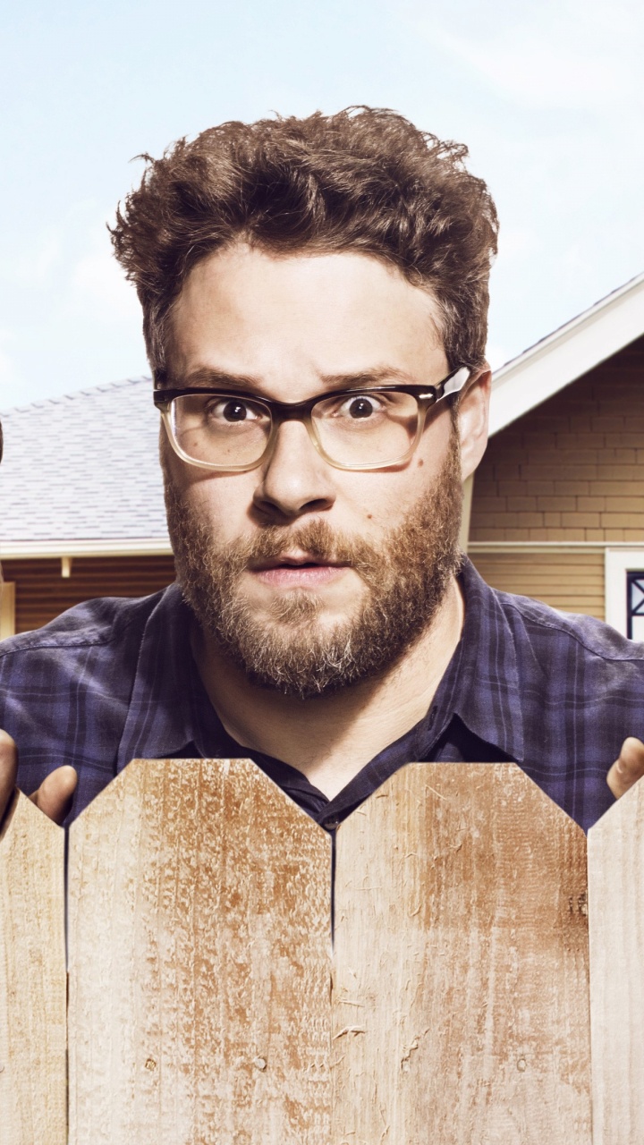 Обои плохие соседи, Сет Роген, Зак Эфрон, Роуз Бирн, непосредственные соседи в разрешении 720x1280