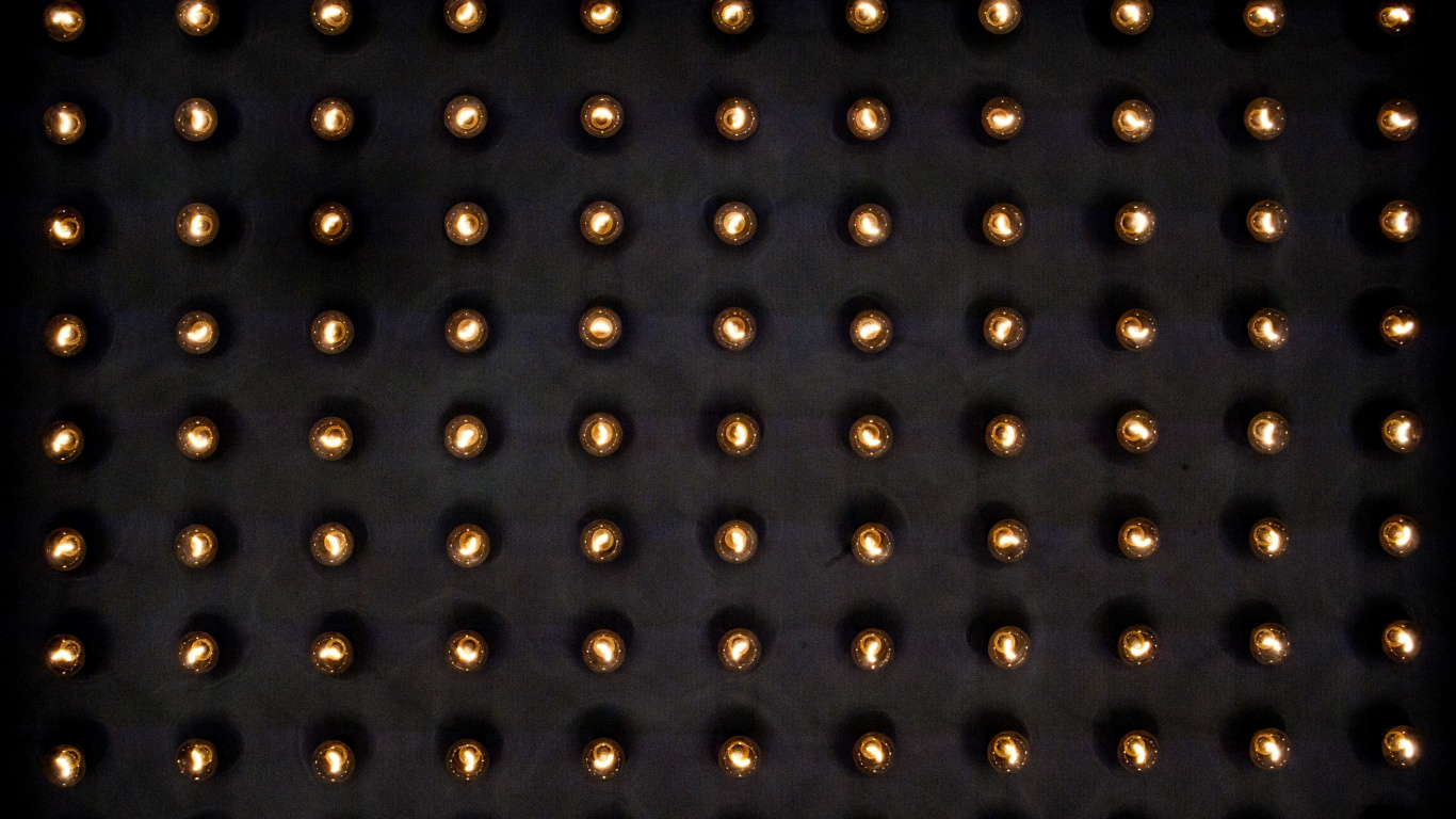 Обои электричество, Лампа накаливания, узор, дизайн, металл в разрешении 1366x768