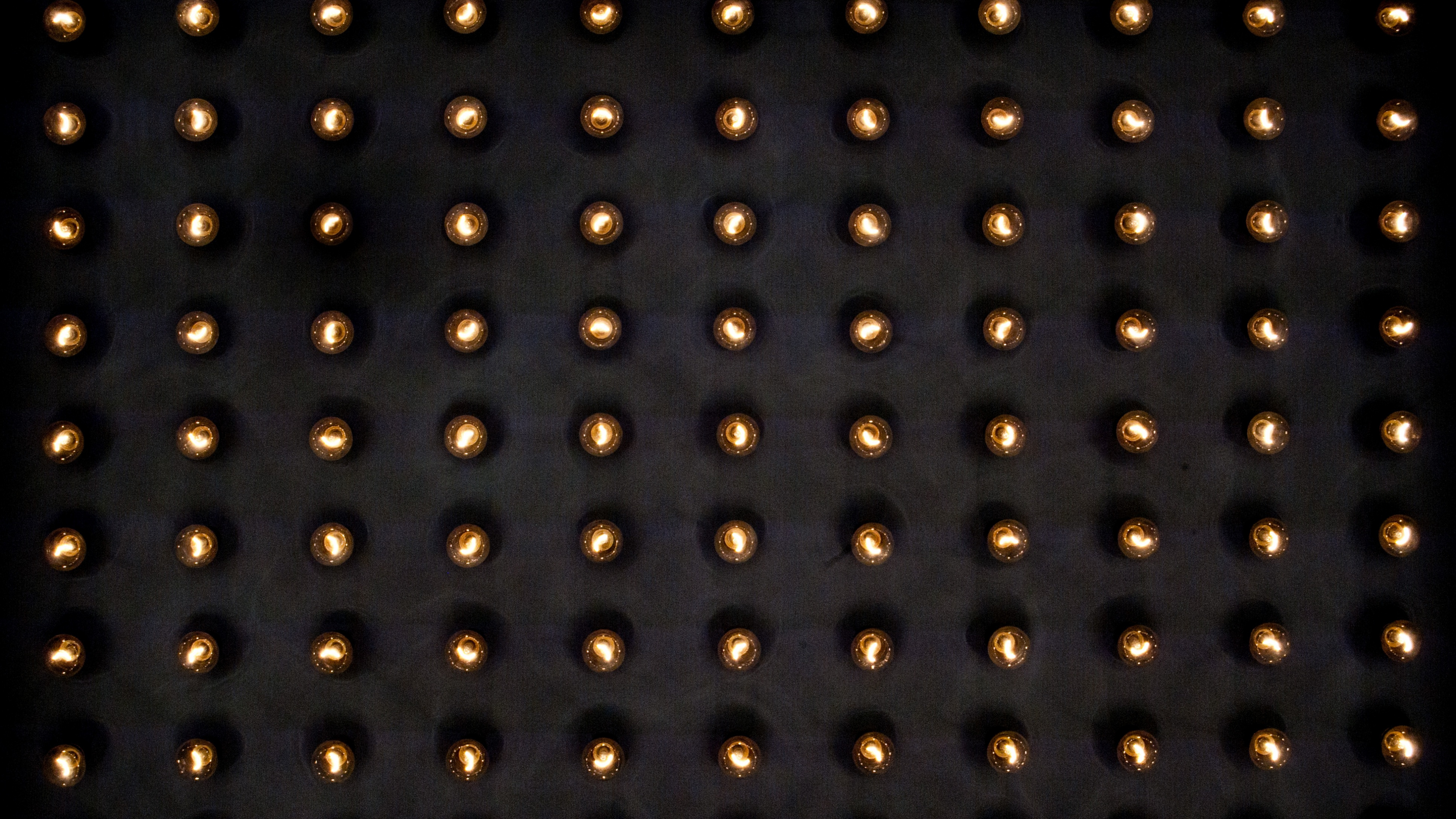 Обои электричество, Лампа накаливания, узор, дизайн, металл в разрешении 3840x2160