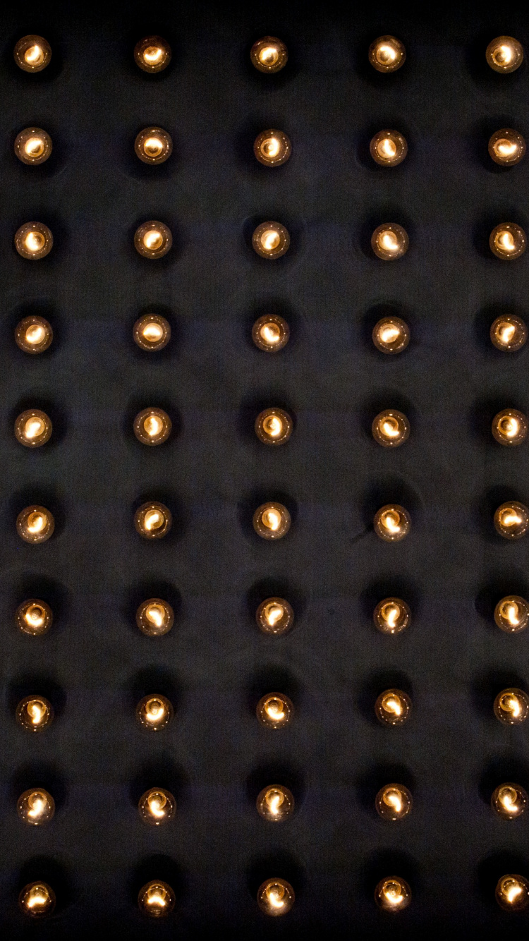 Обои электричество, Лампа накаливания, узор, дизайн, металл в разрешении 750x1334