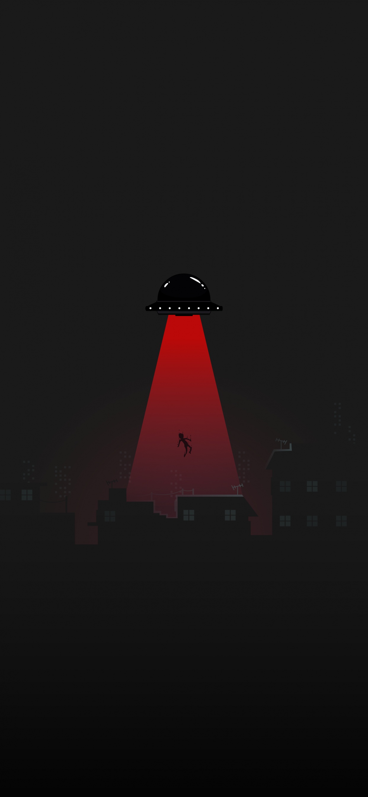 Обои красный телефон, смартфон, Маяк, вышка, небоскреб в разрешении 1242x2688