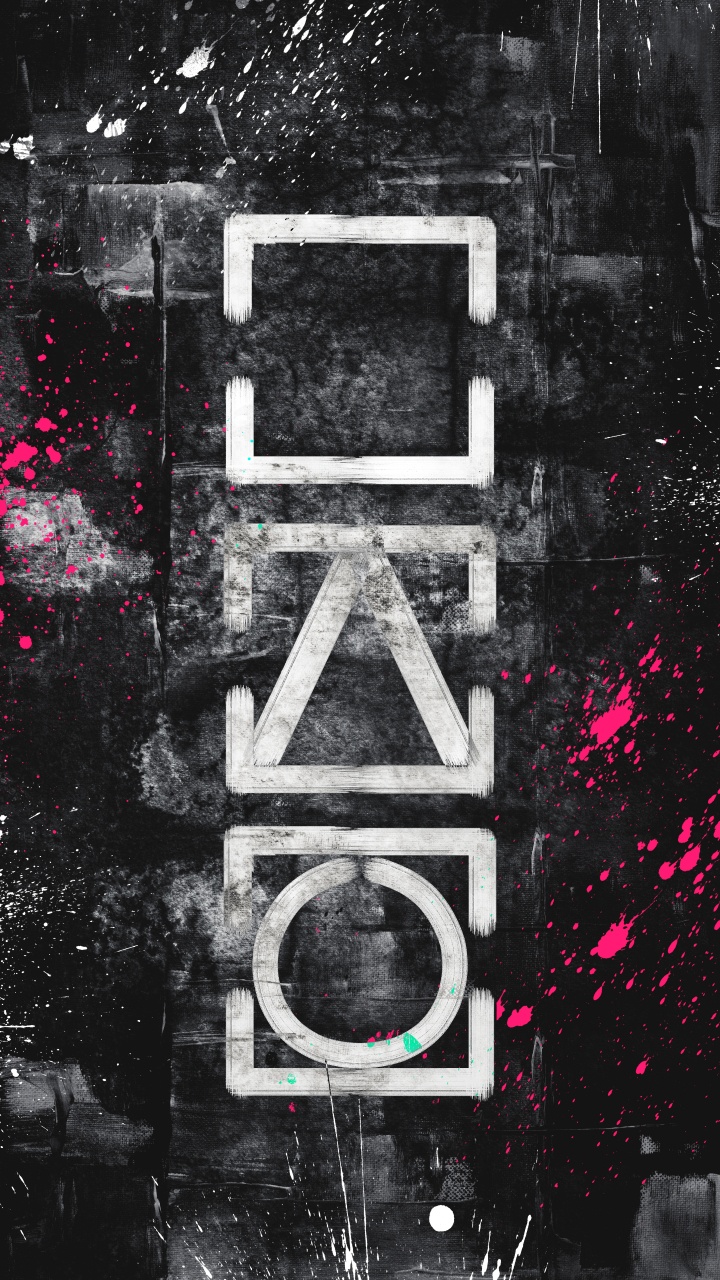 Обои кальмары игровое искусство, визуальное искусство, графический дизайн, арт, дизайн в разрешении 720x1280