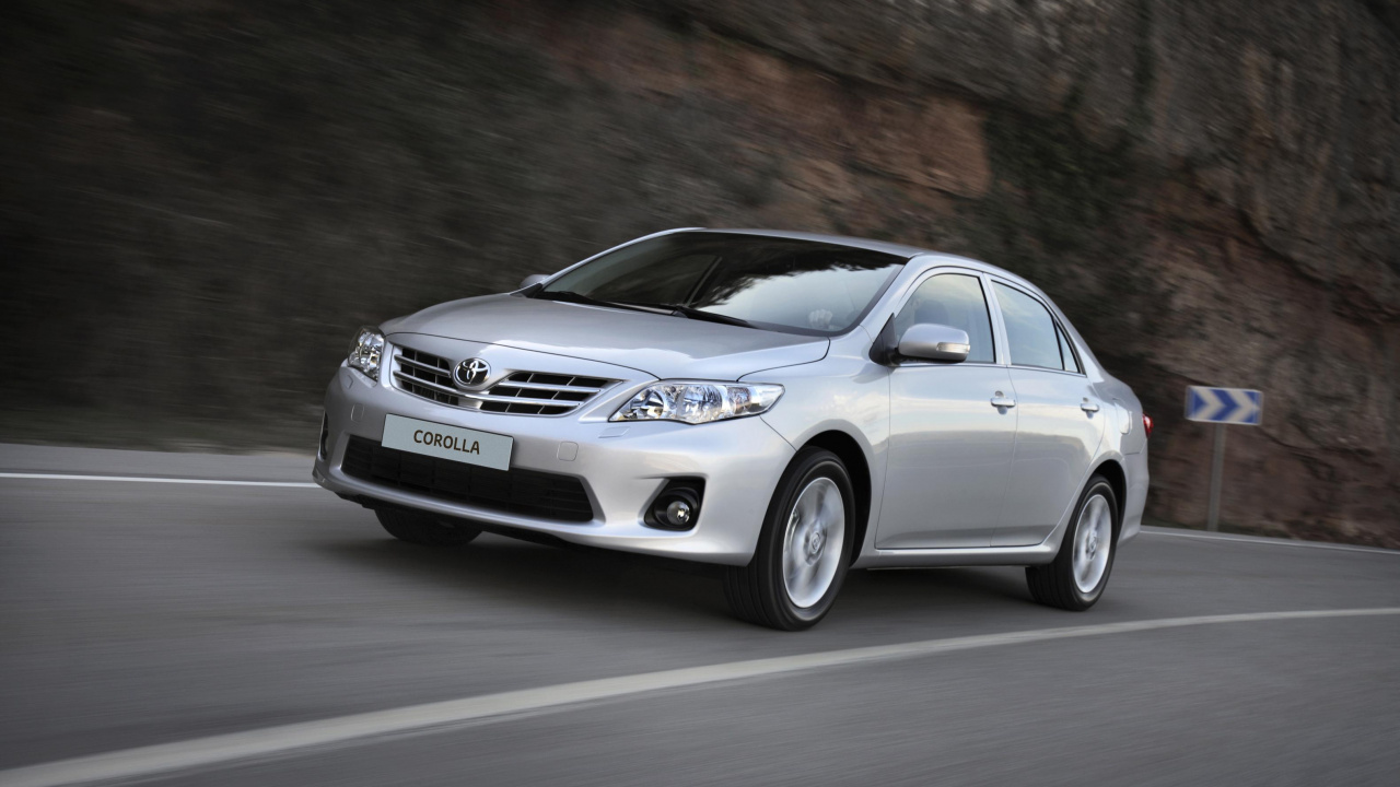 Обои авто, toyota, компактный автомобиль, Тойота Королла, Хендай Элантра в разрешении 1280x720