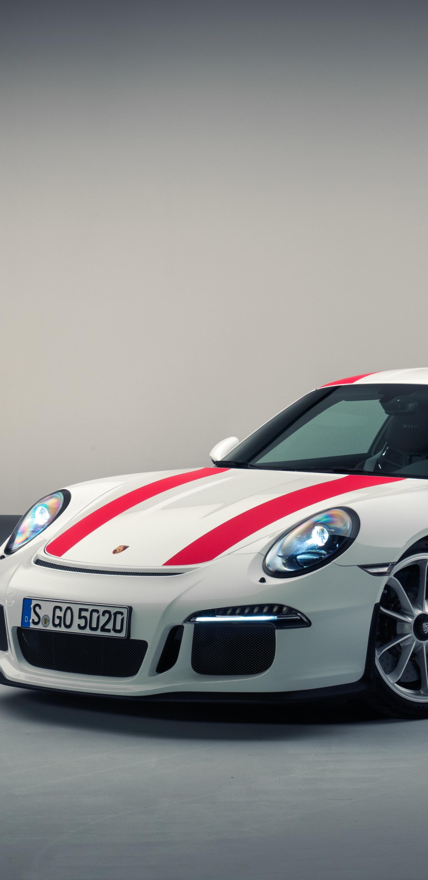 Обои Порше, спорткар, авто, Porsche 911 GT3 R 991, 2016 Порше 911 Р в разрешении 1440x2960