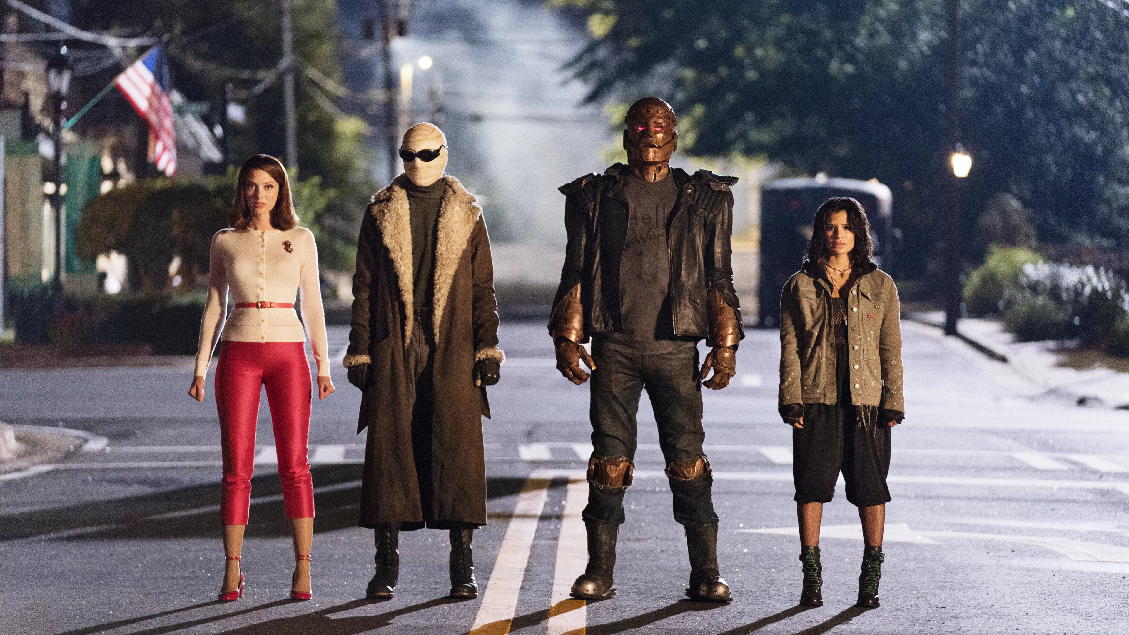 Обои Doom Патруль, комиксы dc, Вселенная DC, Ощ-Девочка, супергерой в разрешении 3840x2160