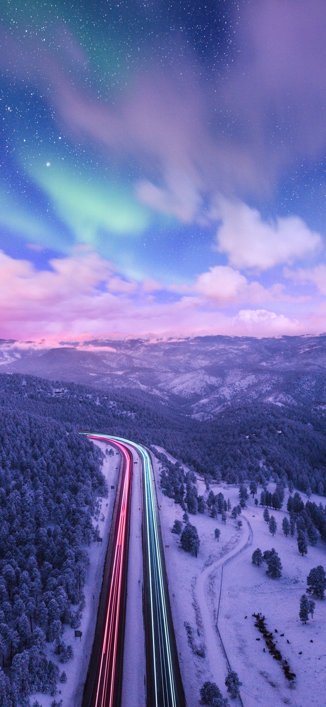 Обои смартфон, Аляска, облако, атмосфера, природа в разрешении 1125x2436