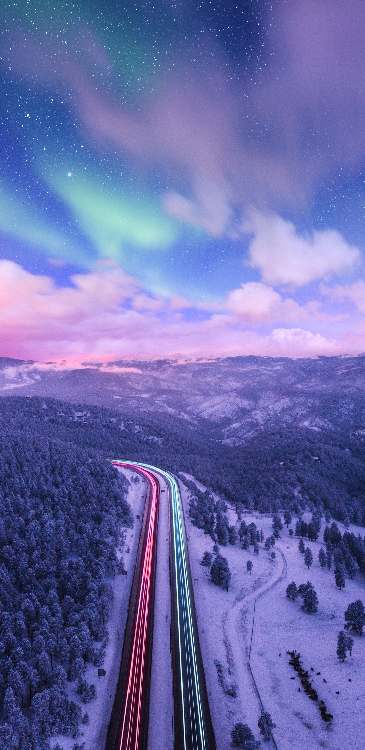 Обои смартфон, Аляска, облако, атмосфера, природа в разрешении 1440x2960