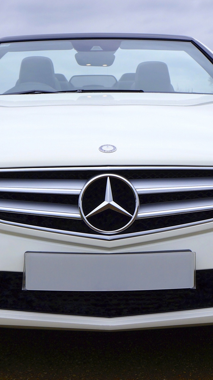 Обои Мерседес-Бенц Е-Класс, авто, бампер, Мерседес-Бенц автомобиль белый, 2010 Мерседес-Benz E-Класса в разрешении 720x1280