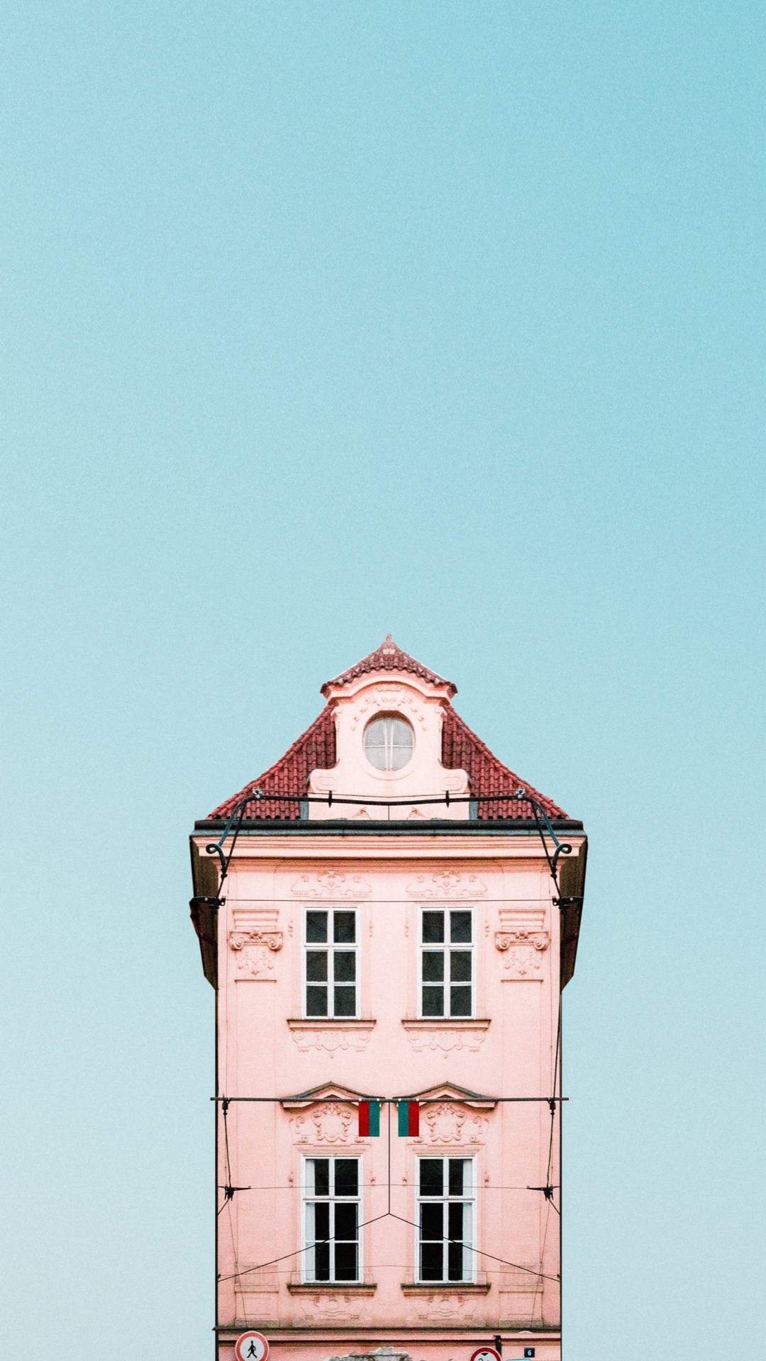 Обои 64 гб, окно, вышка, здание, прямоугольник в разрешении 1080x1920