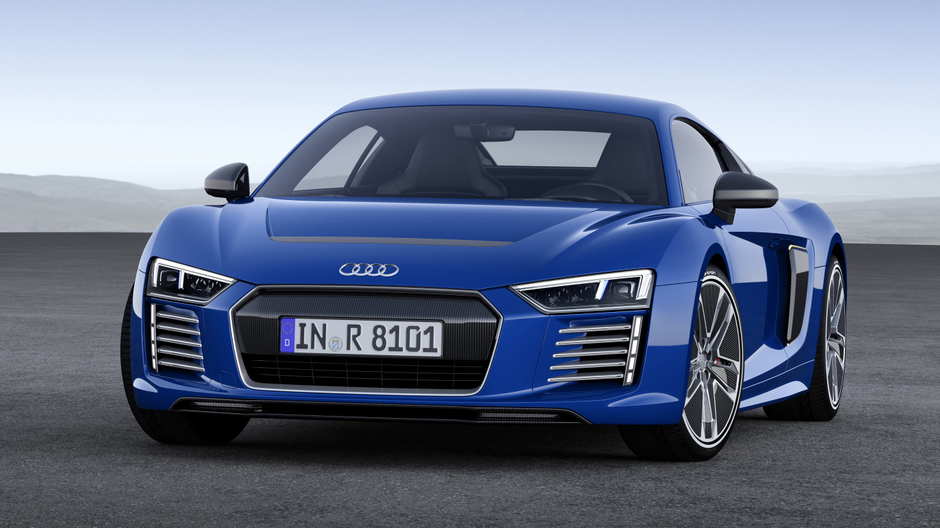Обои audi r8, авто, спорткар, audi, audi e-tron в разрешении 1366x768