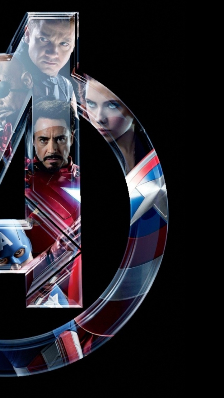 Обои мститель, Мстители эра альтрона, Мстители: Война бесконечности, Клинт Бартон, Черная пантера в разрешении 720x1280