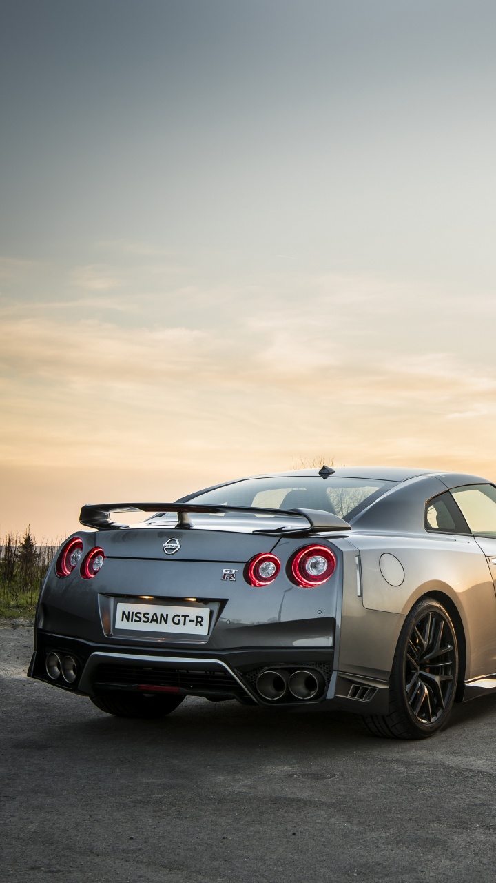 Обои Ниссан, авто, суперкар, спорткар, катание в разрешении 720x1280