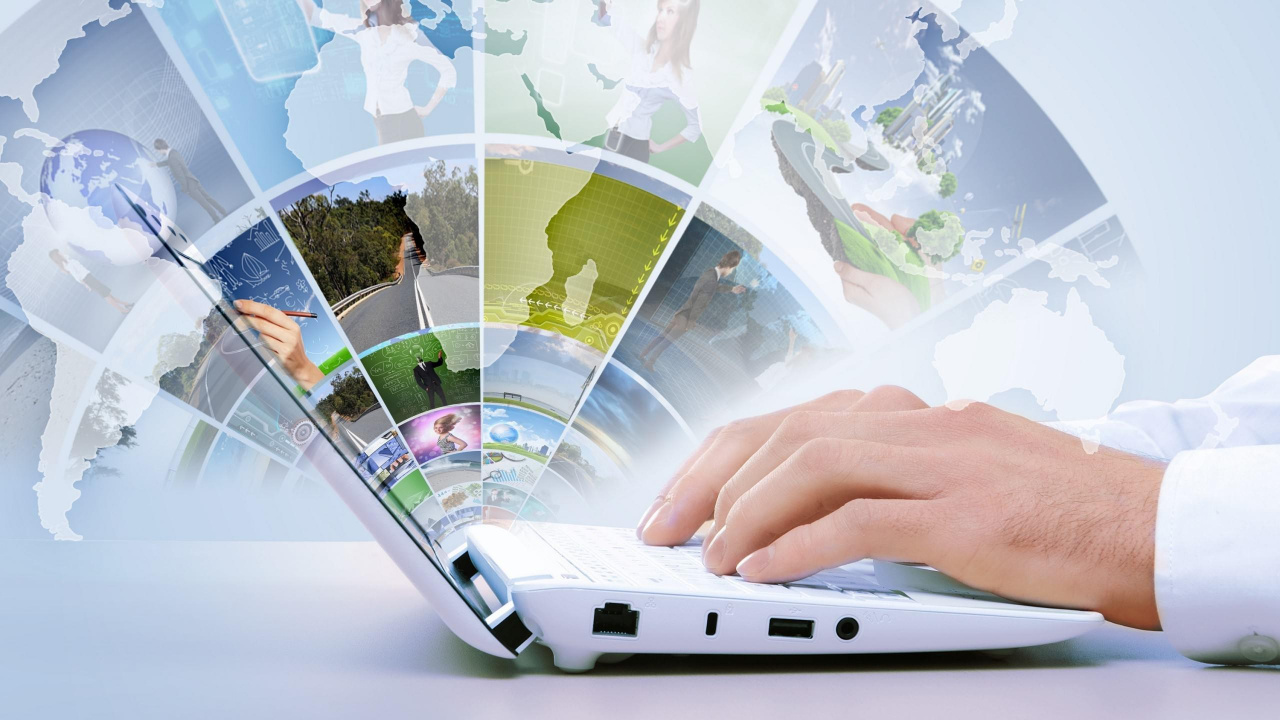 Обои услуга, технологии, гаджет, мир, Информация в разрешении 1280x720