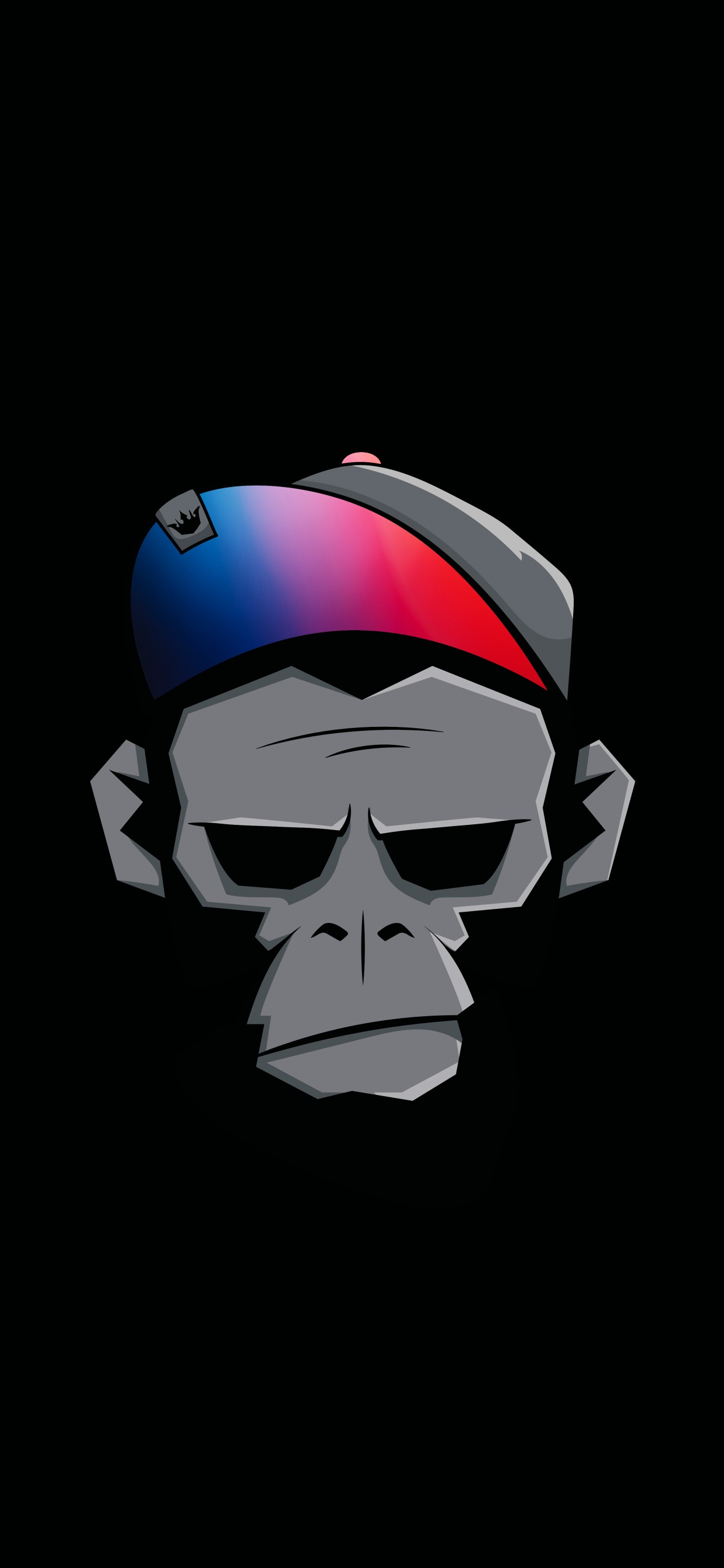 Обои амолед, шлем, арт, маска, электрик в разрешении 1242x2688