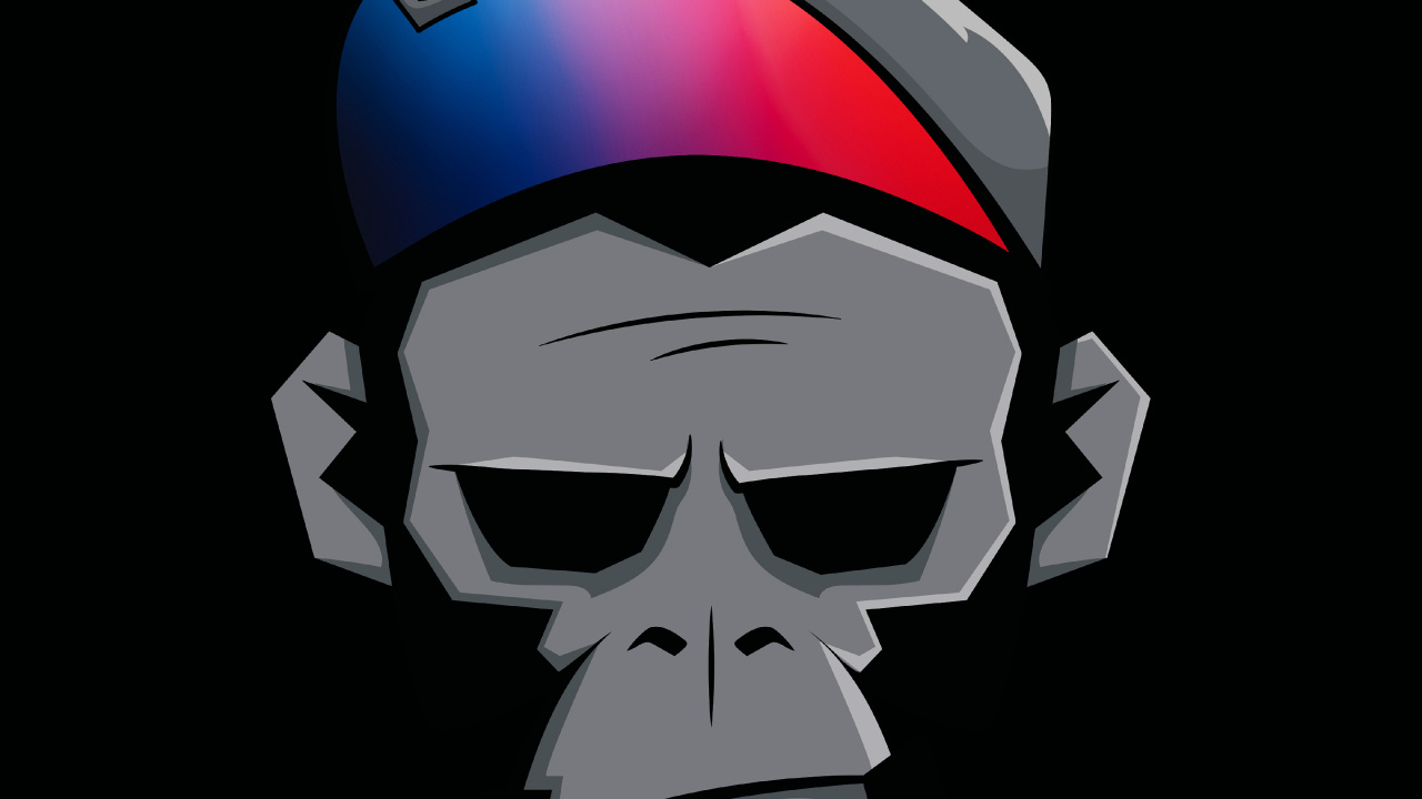 Обои амолед, шлем, арт, маска, электрик в разрешении 1280x720