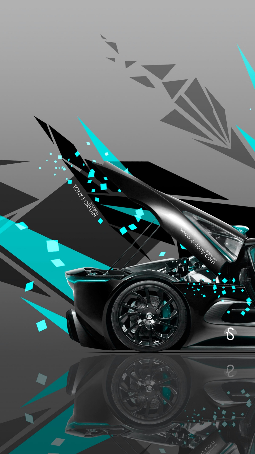 Обои авто, Ламборджини, автомобили jaguar, колесо, графика в разрешении 1080x1920