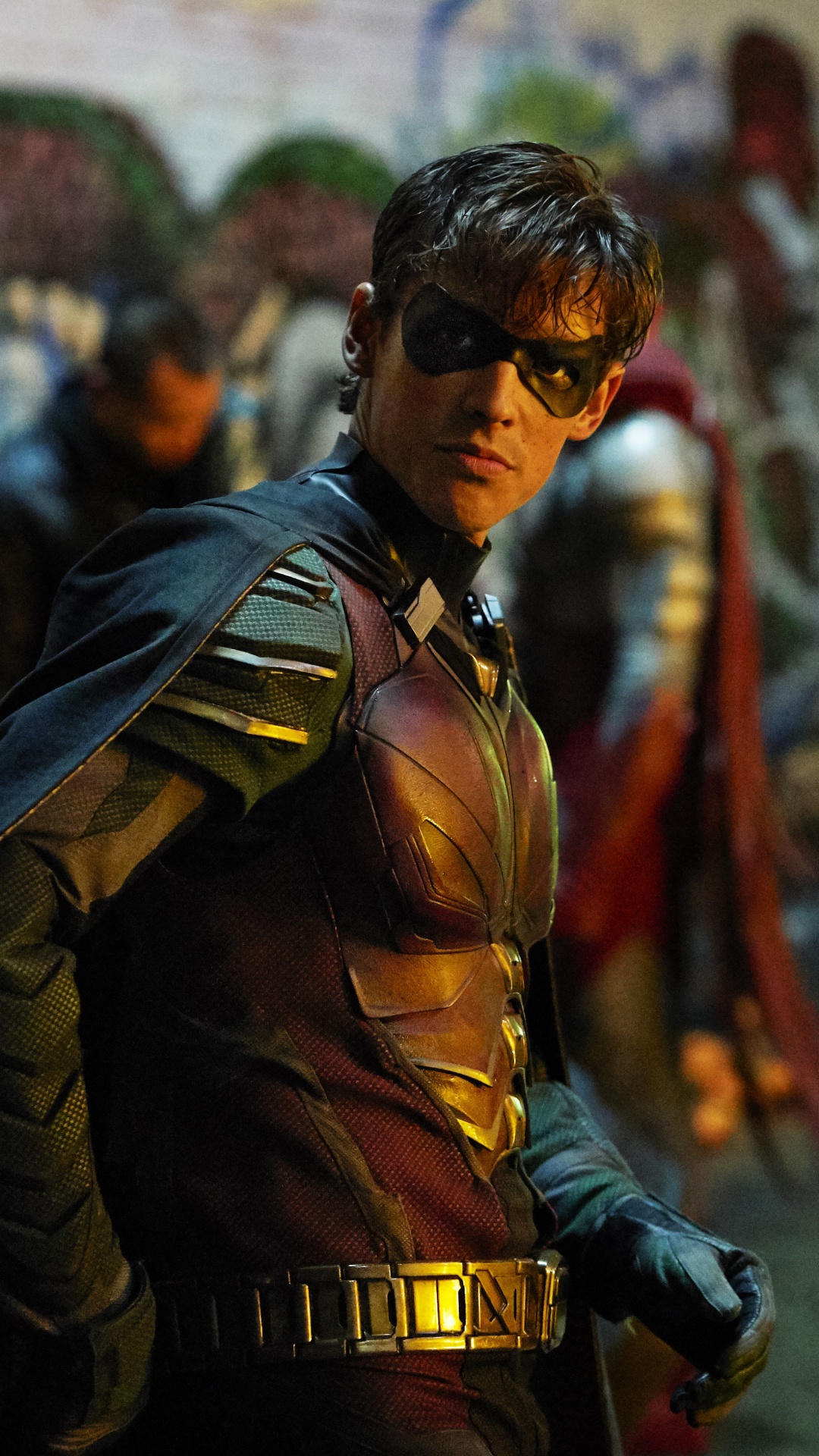 Обои титаны Робин, Дик Грейсон, Робин, комиксы dc, Вселенная DC в разрешении 1080x1920