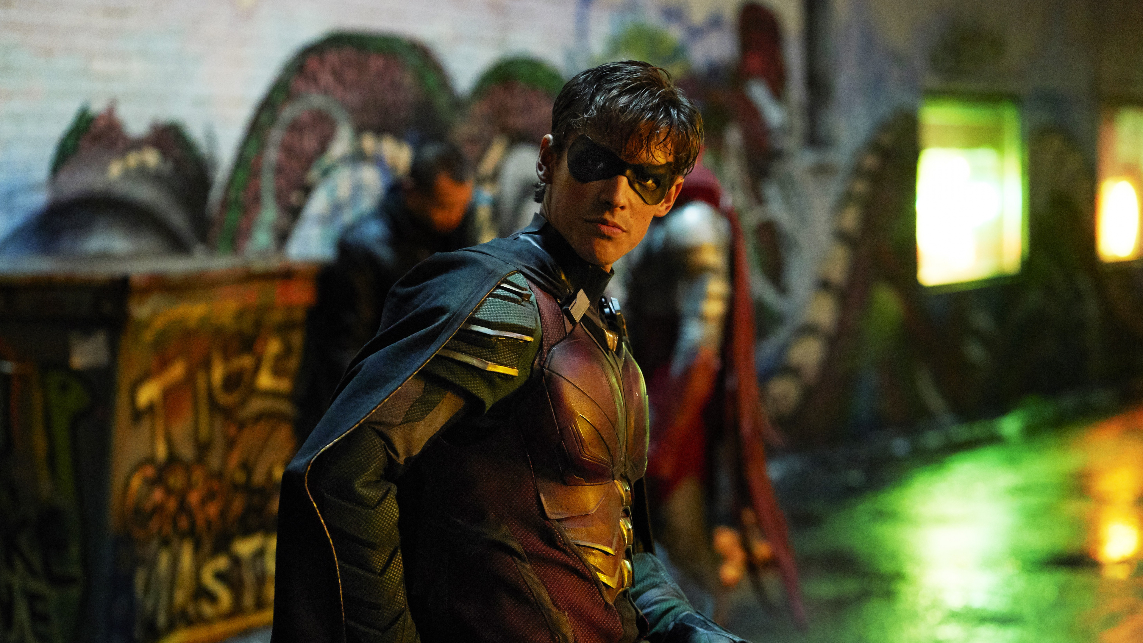 Обои титаны Робин, Дик Грейсон, Робин, комиксы dc, Вселенная DC в разрешении 3840x2160