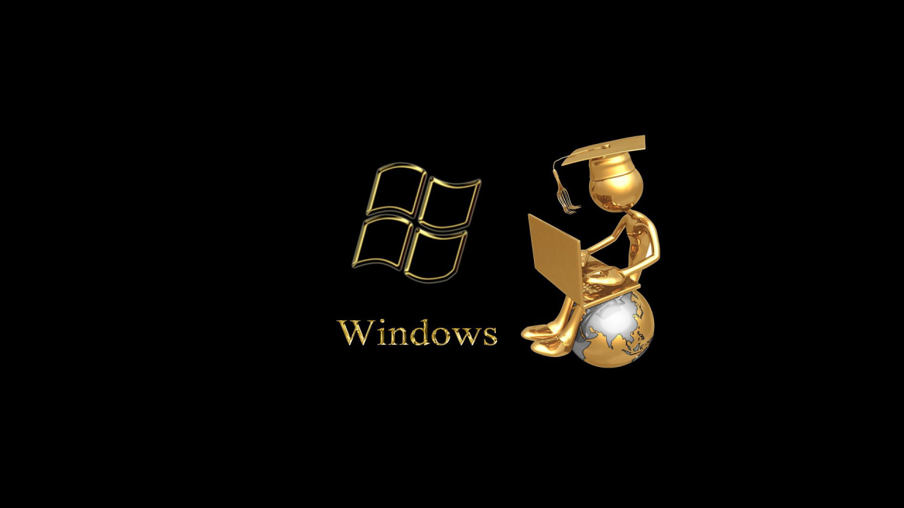 Обои windows 7, microsoft windows, текст, лого, марка в разрешении 1280x720