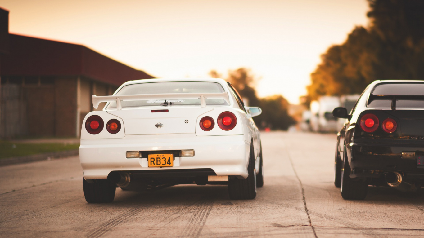 Обои Ниссан, авто, спорткар, суперкар, автомобильный экстерьер в разрешении 1366x768