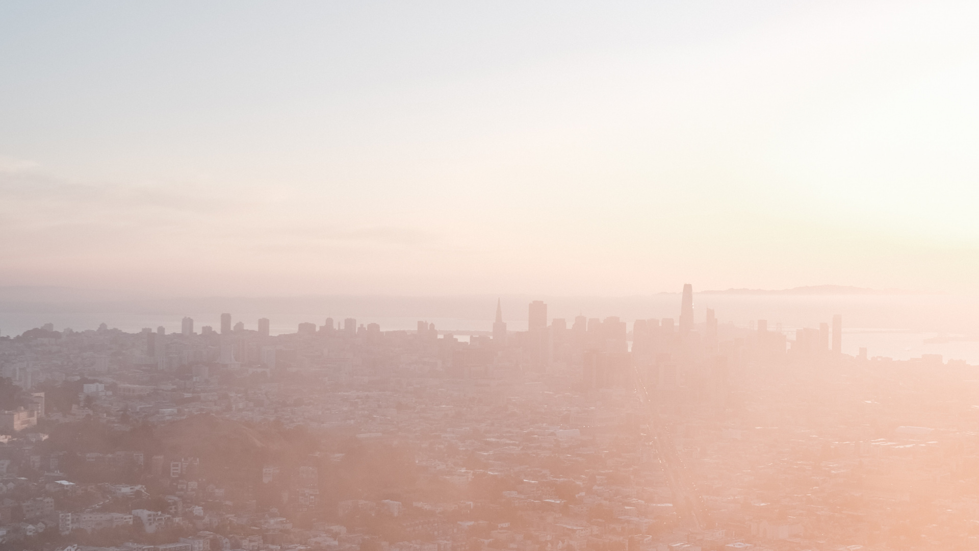 Обои мгла, атмосфера, дымка, утро, туман в разрешении 1920x1080