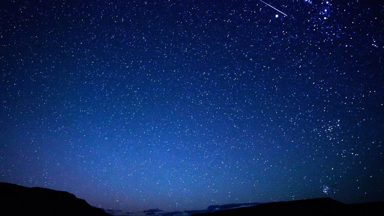 Обои звезда, ночь, атмосфера, Астрономия, астрономический объект в разрешении 1280x720