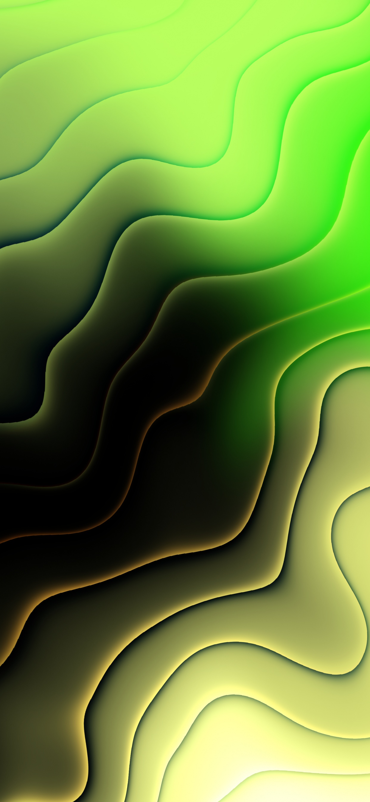 Обои фрактальное искусство, арт, фрактал, цифровое искусство, абстрактное искусство в разрешении 1242x2688