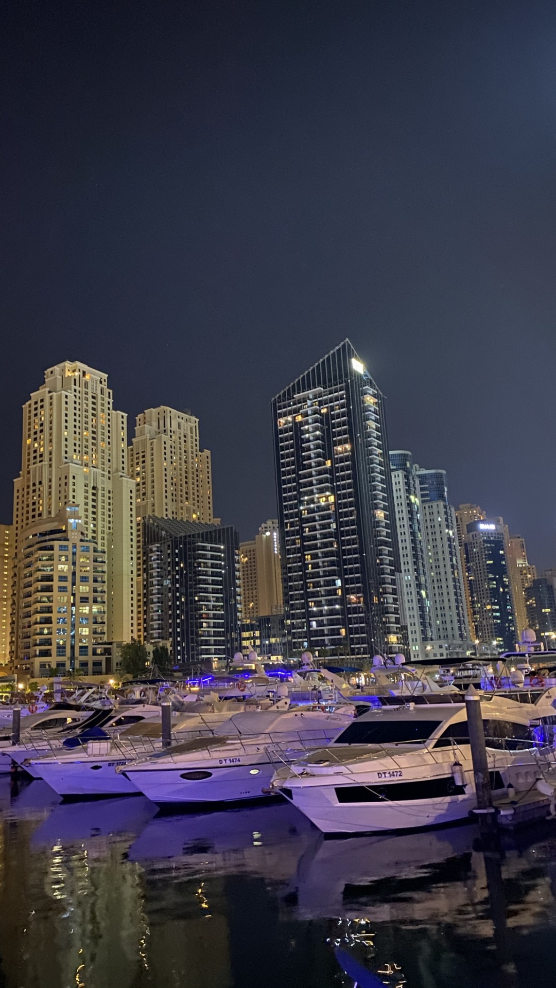 Обои Дубай, Дубай Марина, городской пейзаж, башня, метрополия в разрешении 1080x1920