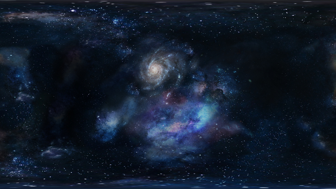 Обои Галактика, космос, космическое пространство, атмосфера, астрономический объект в разрешении 1280x720