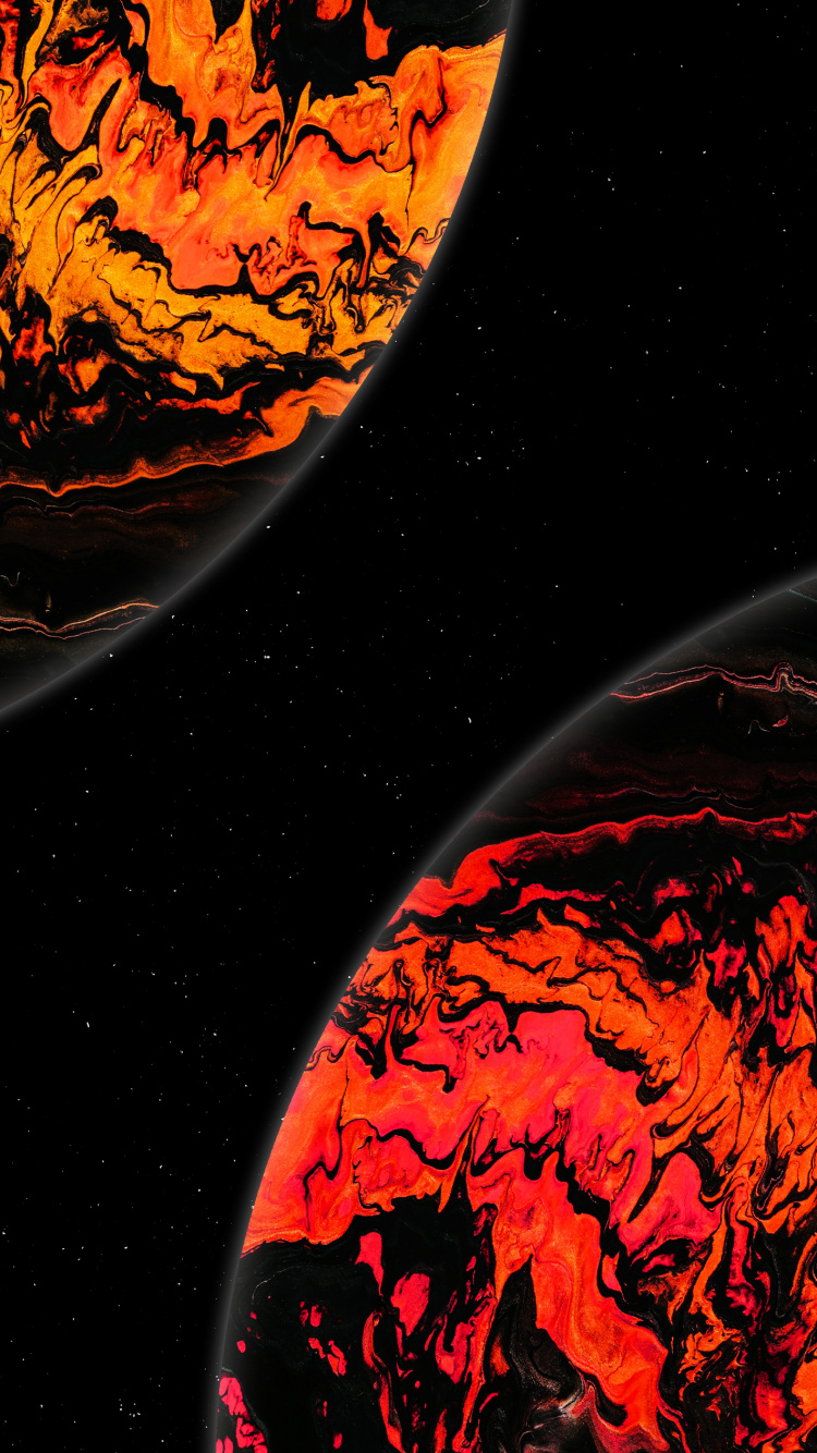 Обои амолед, Супер AMOLED, смартфон, атмосфера, мир в разрешении 750x1334