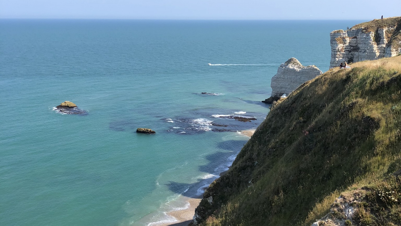 Обои побережье, загородный дом Score Valley, море, Ilfracombe Beach, пансион в разрешении 1280x720