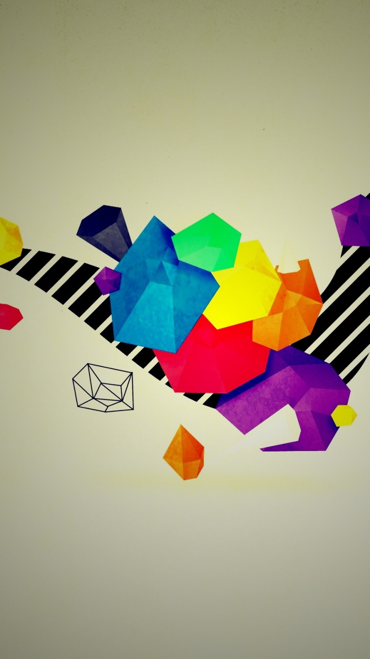 Обои графический дизайн, иллюстрация, лого, графика, арт в разрешении 750x1334