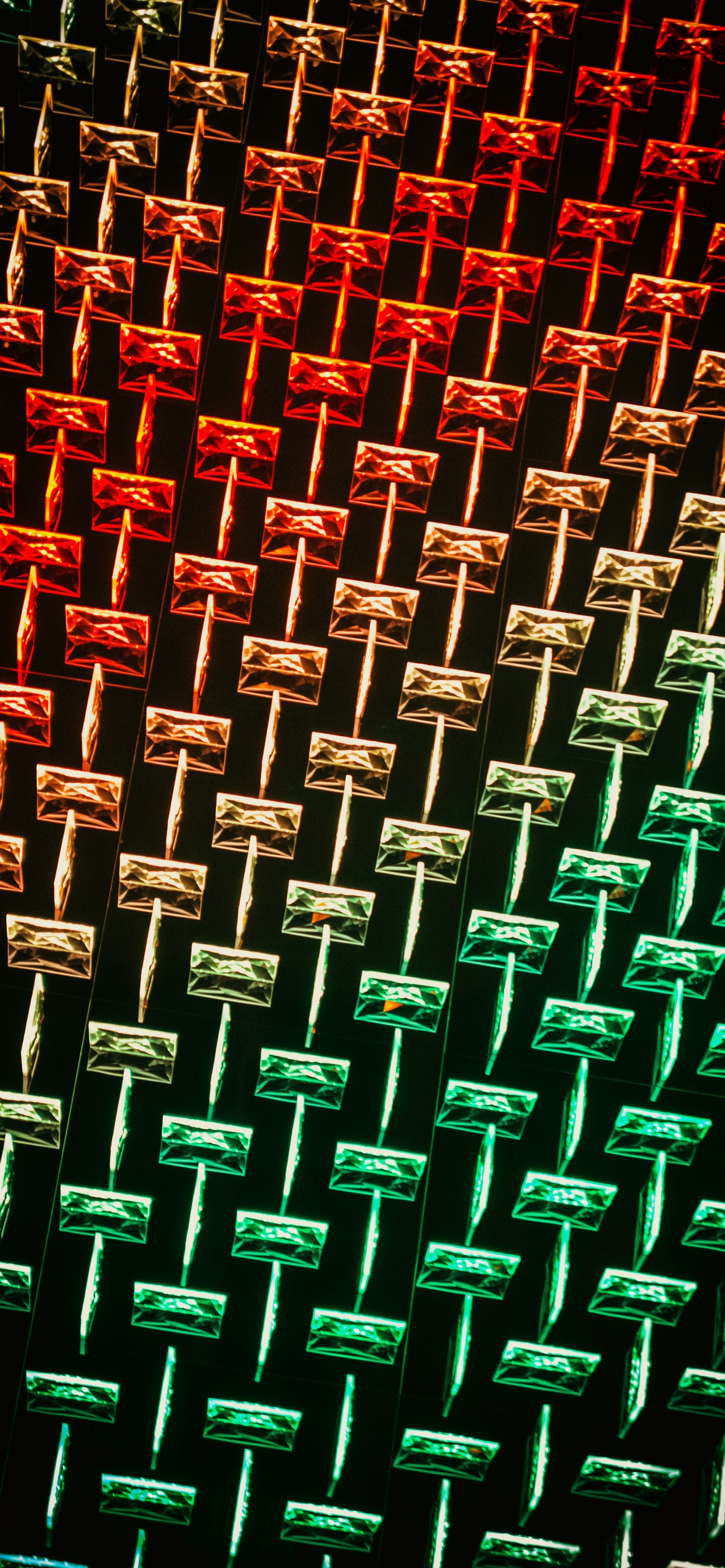 Обои узор, дизайн, симметрия, джейлбрейк iOS, apple в разрешении 1242x2688