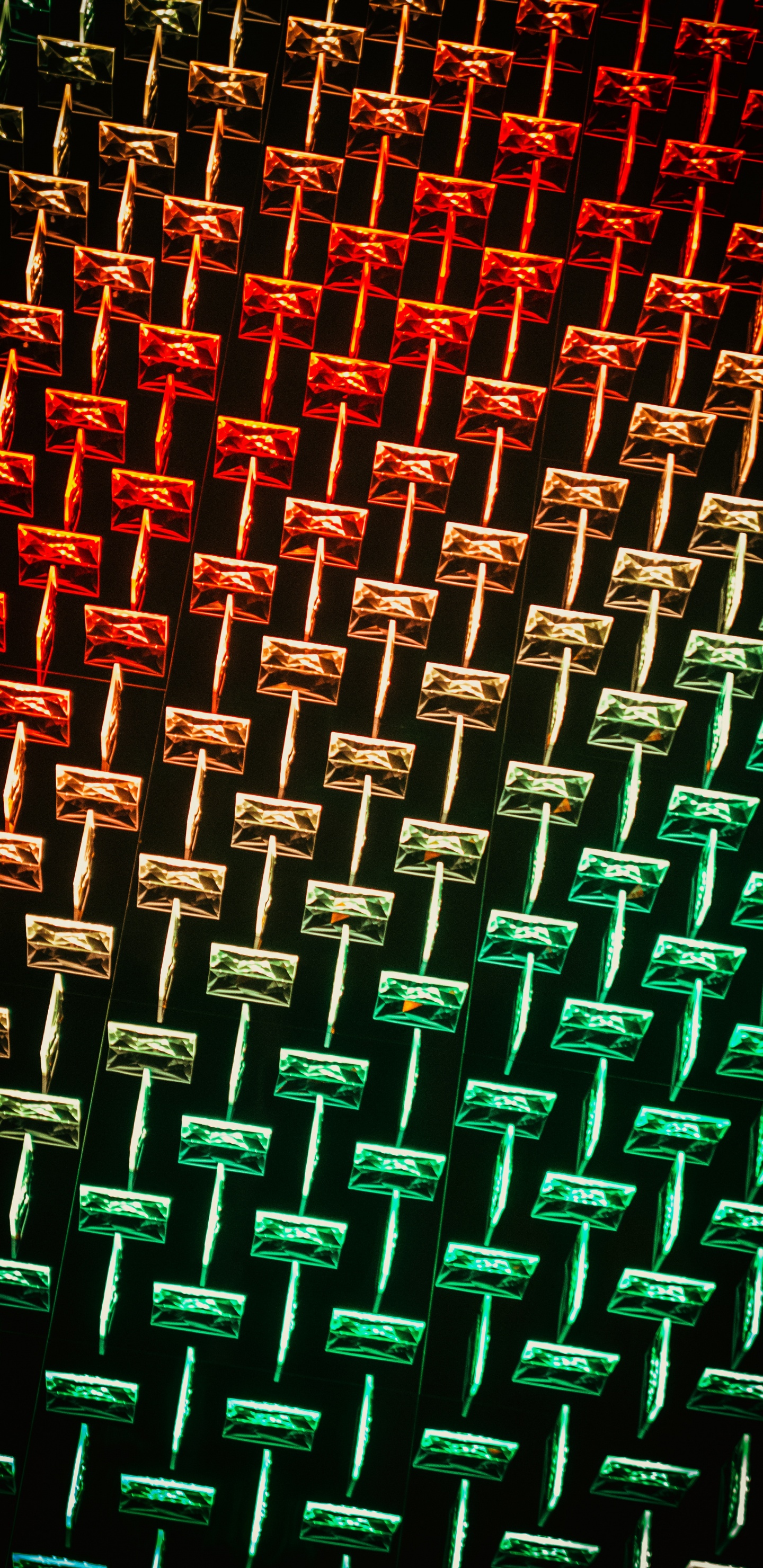 Обои узор, дизайн, симметрия, джейлбрейк iOS, apple в разрешении 1440x2960